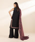 Women's Unstitched Light Khaddar Multi Embroidered 3 Piece Suit
